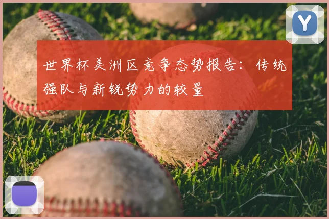 世界杯美洲区竞争态势报告：传统强队与新锐势力的较量
